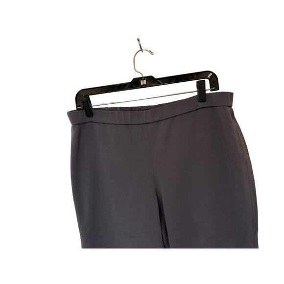 VINCE Pull-up Casual Pants Olive Green Adjustable Waist Tapered Leg Size 12 - Picture 3 of 6